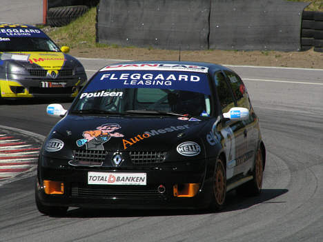 Per Poulsen kørte fra alt og alle på Sturup Raceway